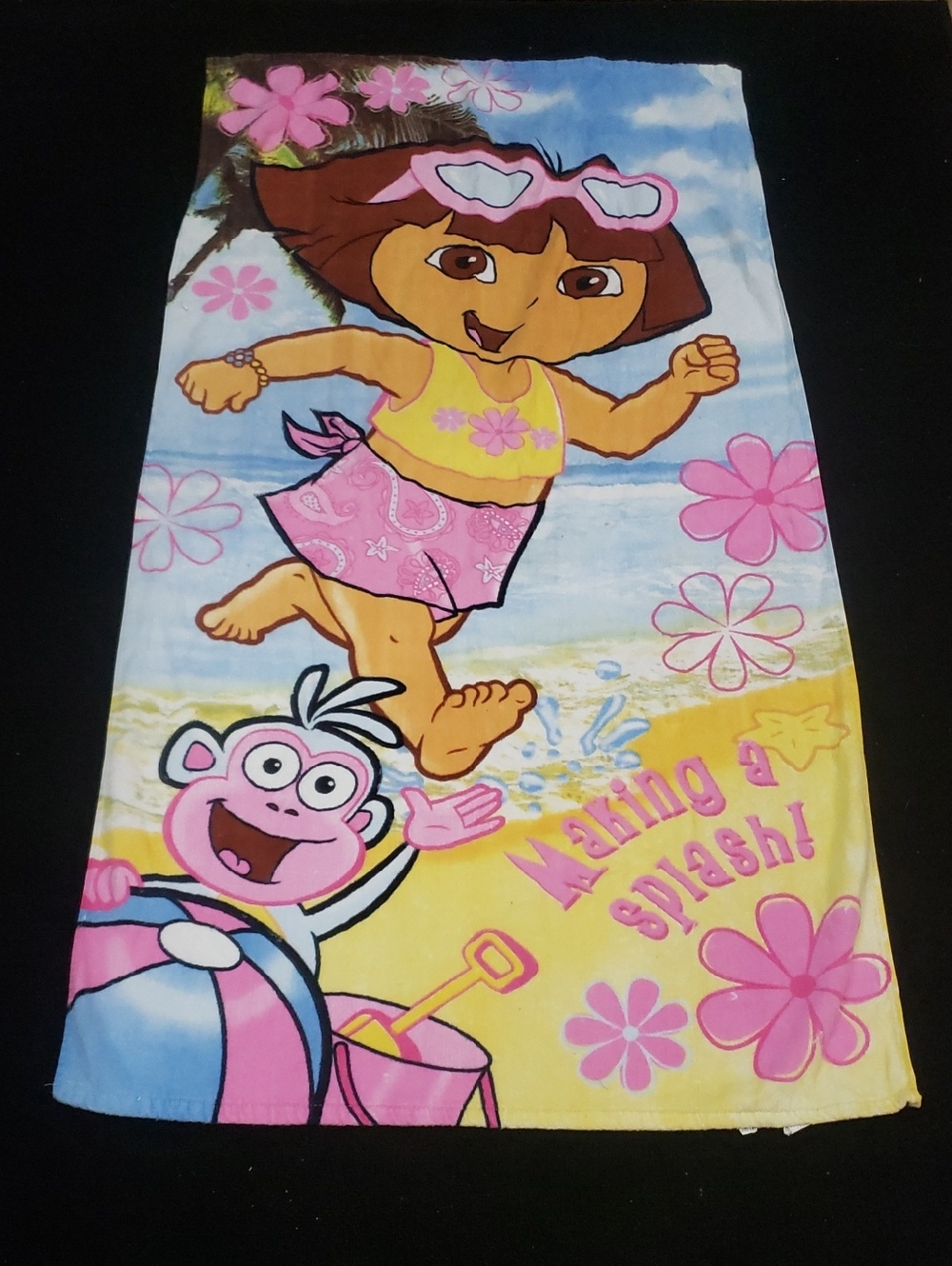 Dora The Explorer Towel Nick Jr. Vintage 2008